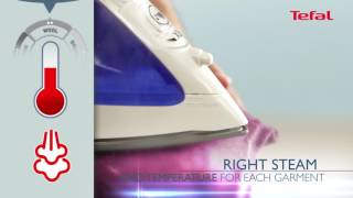 Tefal Easygliss Steam Iron AntiCalc System [upl. by Penoyer]