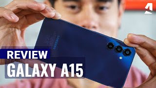 Samsung Galaxy A15 4G review [upl. by Burroughs237]