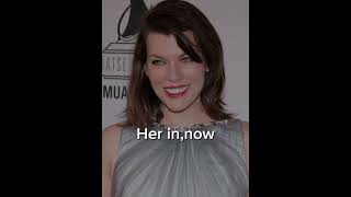 Milla Jovovich now and Then still she are beautiful trending shorts [upl. by Waldo151]