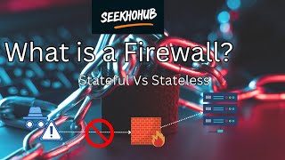 What is a Firewall  Why do we need a Firewall Stateful Vs Stateless Firewall [upl. by Ahsimit]