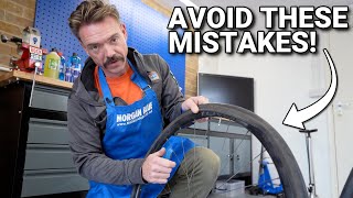 HOW TO remove amp change an inner tube the right way Tips from a Professional Bike Mechanic 2 [upl. by Norvall201]