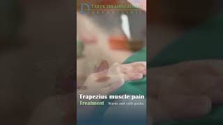 Trapezius Knots treatment  trapezius muscle pain relief [upl. by Arhez]