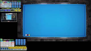 Carom billiard 3cushion live game [upl. by Aseneg]