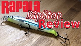 Rapala RipStop Jerkbait Review [upl. by Binetta492]