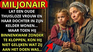 DE MILJONAIR HEEFT EEN ZONDER HUIS STAANDE VROUW EN HAAR DOCHTER IN ZIJN KELDER GELEVEN LATEN [upl. by Star]