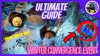 ❄️Winter Convergence Festival❄️ Event New World Aeternum [upl. by Hanoy]