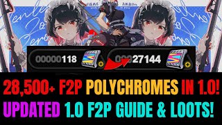 How To Get 28500 FREE Polychromes amp 208 LIMITED Summons In ZZZ  UPDATED EXCEL [upl. by Ybur981]