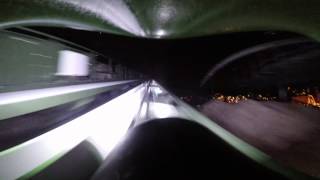 Helix  onride at night POV [upl. by Junno]