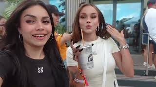 Maggie Lindemann amp Tara Yummy at Miami F1 on May 7 [upl. by Lord]