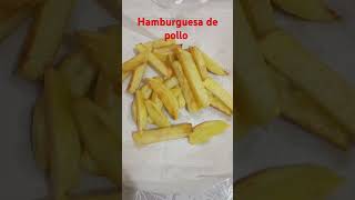 Hamburguesa de pollo con ensalada [upl. by Roi903]