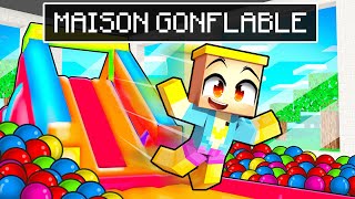 Faire une MAISON GONFLABLE dans Minecraft [upl. by Adalbert]