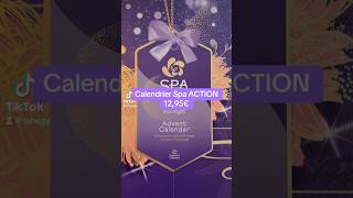 ACTION Calendrier Spa ✨ calendrierdelavent2021 shortvideo [upl. by Gretta988]