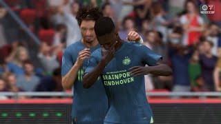 Dutch Football Fever Ajax vs PSV  EA Sports FC24 Gameplay [upl. by Nileve]