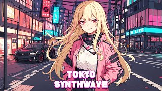 80s Style Synthpop  Upbeat Synthwave Type Beats for Roaming Shibuya  Cyberpunk Music and Ambiance [upl. by Hsetirp]