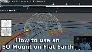 How to use an EQ Mount on Flat Earth [upl. by Pier]