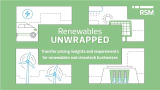 Transfer pricing insights and requirements for renewables and cleantech businesses [upl. by Bena]