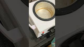 Wax heater hair removal machine cleaningyoutube ytshorts shorts shortsfeed [upl. by Genna]