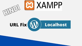 How to change URL in localhost xampp in Hindi  WordPress localhost Xampp tutorial [upl. by Akanke]