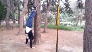 Street Workout  Exercises For Back Exercises From Madbarz [upl. by Goldston]