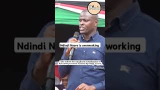 Kudos Ndindi Nyoro rigathigachaguaspeech kenyanpoliticians news ndindinyororutorailatrending [upl. by Roydd]