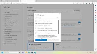 How to Change the Language of Microsoft Edge Guide [upl. by Irina]