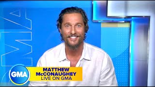 Greenlights Grant Initiative  Matthew McConaughey  GMA [upl. by Ees316]