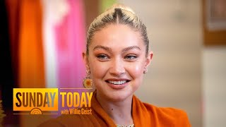 Gigi Hadid Talks Modeling Motherhood And Move To Fashion Design [upl. by O'Meara645]