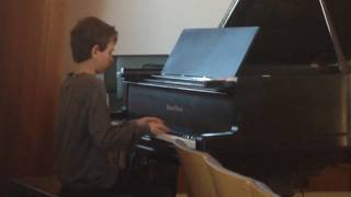 Evan Brezicki performs Leichte Sonate by Beethoven [upl. by Dann]