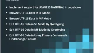 CA File Master and InterTest Batch UTF 16 Support Overview 20150818 1449 1 [upl. by Ardiekal]