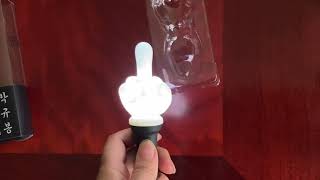 Epik High Mini Park Kyu Bong lightstick unboxing [upl. by Ortrud710]