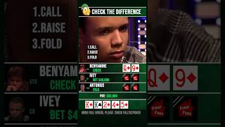 Against Phil Ivey Q9 poker [upl. by Chally]