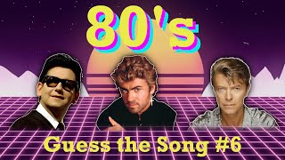 Guess the Song  80s 6  QUIZ [upl. by Irrak]