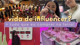 primeira vez na Beauty Fair muitas comprinhas amp últimos dias em SP  Aya [upl. by Atnek]