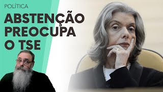 ABSTENÇÃO NÃO se REDUZ após PANDEMIA e TSE ENCOMENDA ESTUDO para SABER o POR QUE DESISTIRAM de VOTAR [upl. by Critchfield]