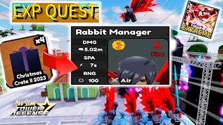 Christmas Crate 2 6Star Touka  3 Units EXP Ticket Raid Extreme  Roblox All Star Tower Defense [upl. by Initirb963]