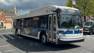 EXTREMELY RARE MTA MaBSTOA 2015 New Flyer XD40 7296 on the Bx28 at Kingsbridge RdConcourse [upl. by Embry]