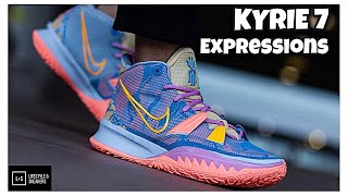 NIKE KYRIE 7 PREHEAT quotEXPRESSIONSquot  CLOSER LOOK [upl. by Dillie]