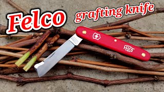 Felco Grafting Knife  Best Grafting Knife  Budding Knife [upl. by Chaim817]