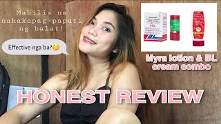 MYRA LOTION AND BL CREAM COMBO REVIEW HG Antonio [upl. by Stephania]