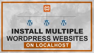 How to Create multiple websites in WordPress on localhost  xampp localhost [upl. by Pollard659]