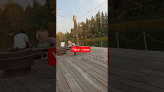 At Bowness Park Calgary shortvideo nature walkaround [upl. by Odnalra]