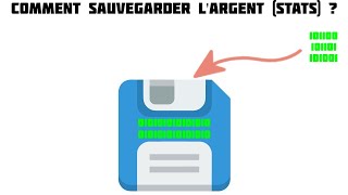 Comment sauvegarder largent statistiques  Roblox Studio [upl. by Anirbed]