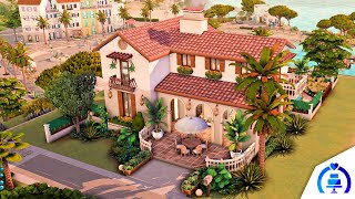 Tartosa Family Home  My Wedding Stories 💒  NO CC  The Sims 4 Speed Build [upl. by Procto356]