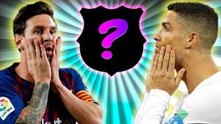 O novo ESCUDO do Barcelona e CR7 tem PENA reduzida [upl. by Nosniv]