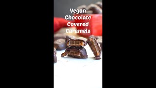 Vegan Chocolate Covered Caramels [upl. by Hume]