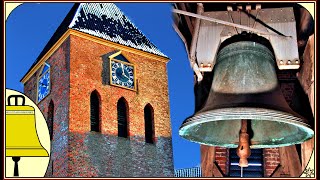 Zeerijp Groningen Van Wou Kerkklokken Hervormde kerk Glocke 1 amp 2 Plenum Better sound Quality [upl. by Randal]