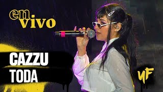 Cazzu  Toda en vivo en BuenosAiresTrap [upl. by Olatha842]