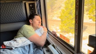 AMTRAK ZEPHYR Chicago San Francisco Luxury First Class Roomette Longest Same Train USA Journey [upl. by Etirugram]