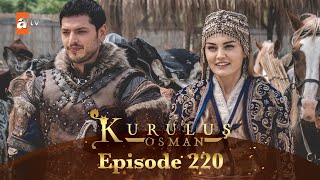 Kurulus Osman Urdu  Season 5 Episode 220 [upl. by Ahsiad]