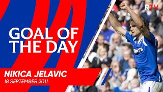 GOAL OF THE DAY  Nikica Jelavic v Celtic [upl. by Yellek]